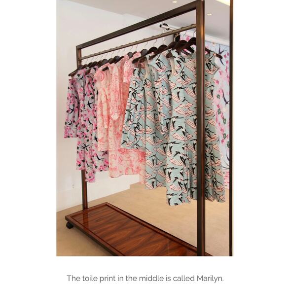 Designer Carolina Herrera spring 2014 collection toile Marilyn Monroe top blouse - Picture 9 of 13